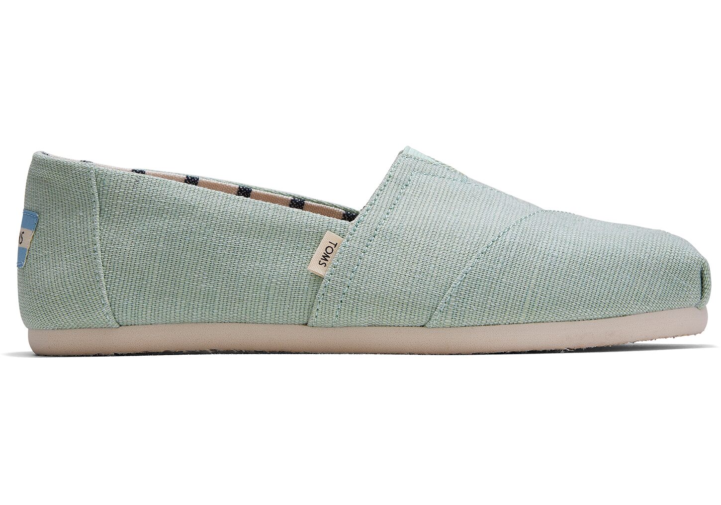 Toms Venice Heritage Canvas Classics - Womens Alpargata Espadrilles - Mint - NZ - 391765GNP